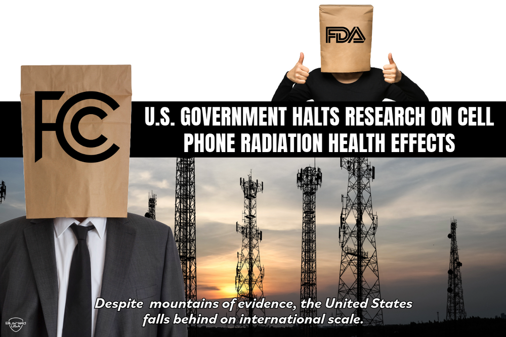 U.S. Government Halts Research on Cell Phone Radiation Health Effects